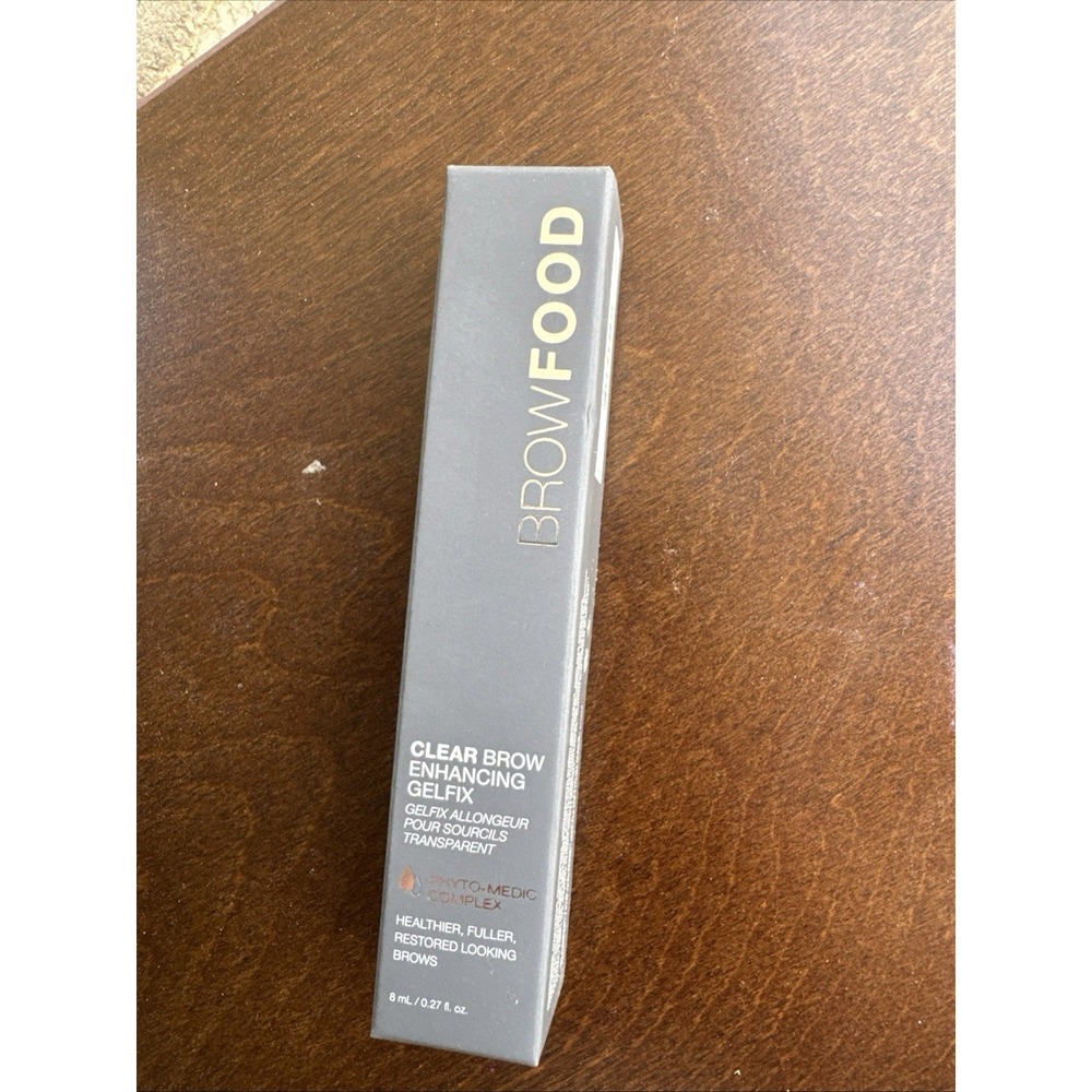 Brow Food Clear Brow Enhancement Eyebrow Gel NEW In Box